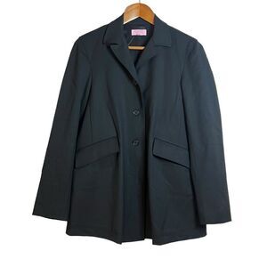 Barneys New York procreation black wool blend blazer